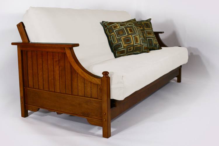 Natural - Solid Organic Cotton Twill Futon Cover