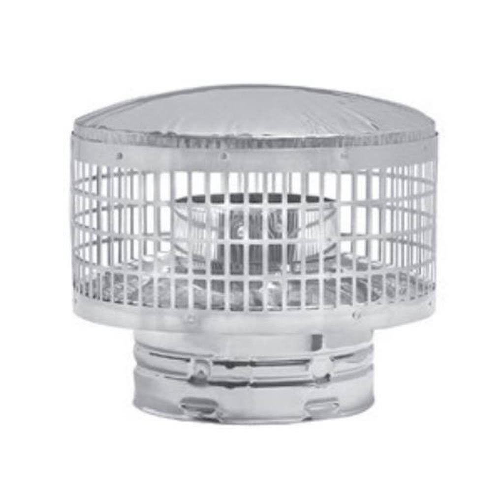 Metal Fab 8TGC 8x22 Temp/guard 2100 Chimney Stainless Cap/Spark Arrester
