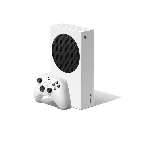 Xbox Microsoft Series S 512GB SSD Console - Includes Wireless Controller - Up to 120 frames per second - 10GB RAM 512GB SSD - Experience high dynamic range Velocity Architecture
