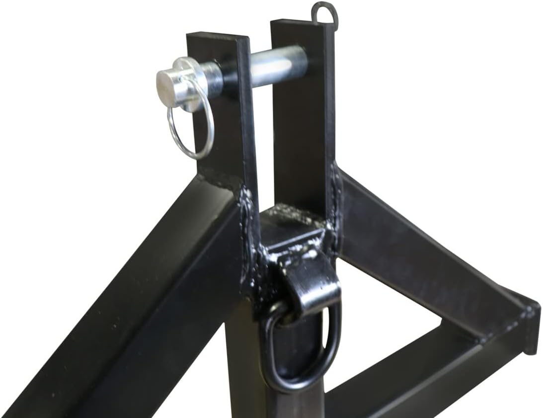 Titan Attachments Heavy Duty CAT 2 3-Point 2 Receiver Hitch Quick Hitch Compatible