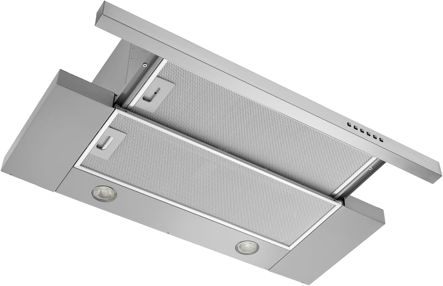 Broan Elite 36-inch Slide-out Range Hood, 400 Max Blower CFM, Stainless Steel