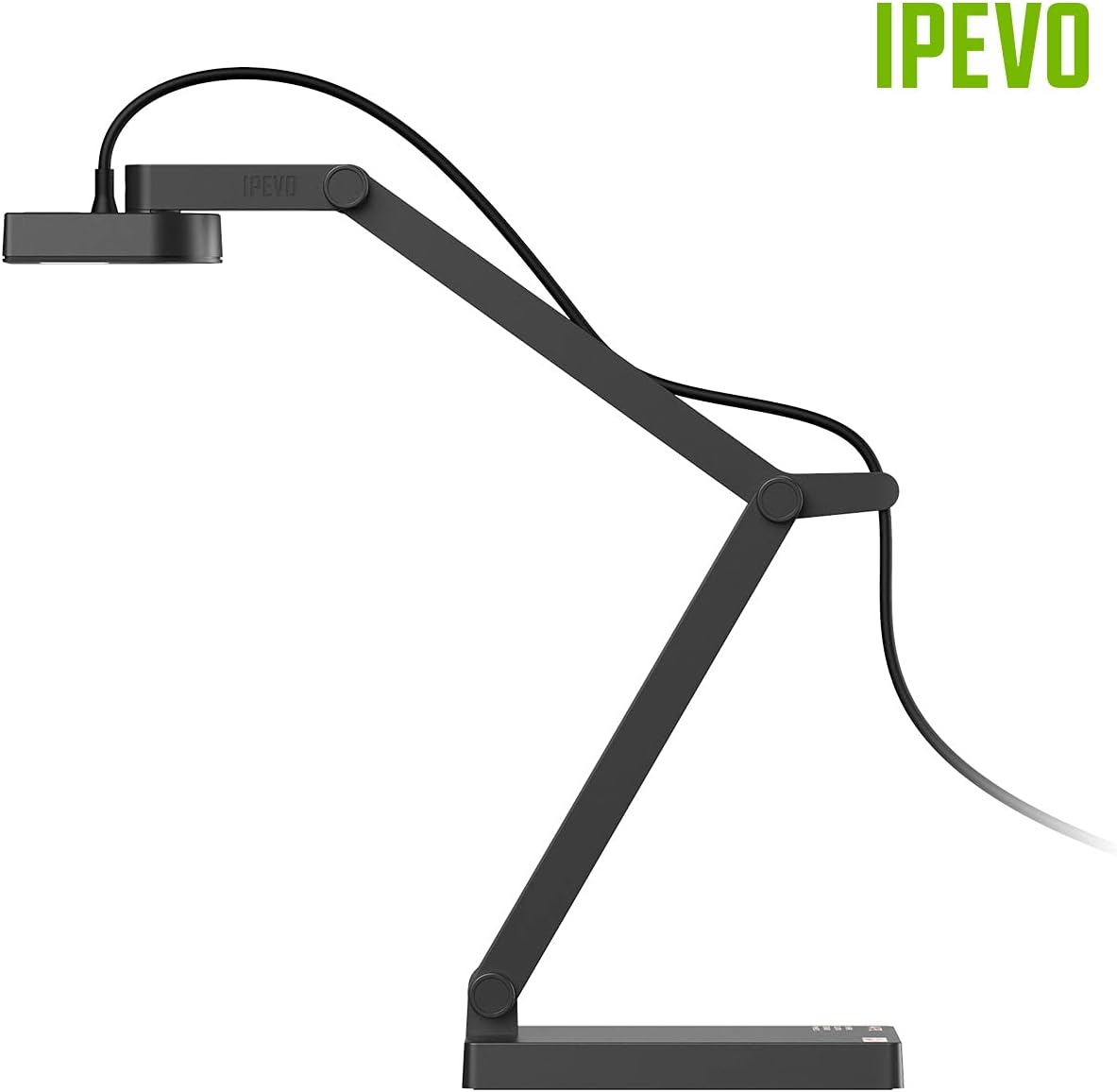IPEVO V4K PRO Ultra HD USB Document Camera with AI-Enhanced Mic, for Classroom visualization, Online Teaching, Work from Home, Streaming, with Noise Cancellation for Clear Voice