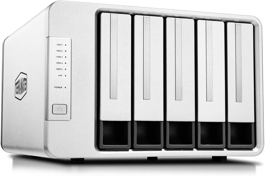 TERRAMASTER F2-221 NAS 2-Bay Cloud Storage Apollo J3355 Dual Core 2.0GHz Plex Media Server Network Storage (Diskless)