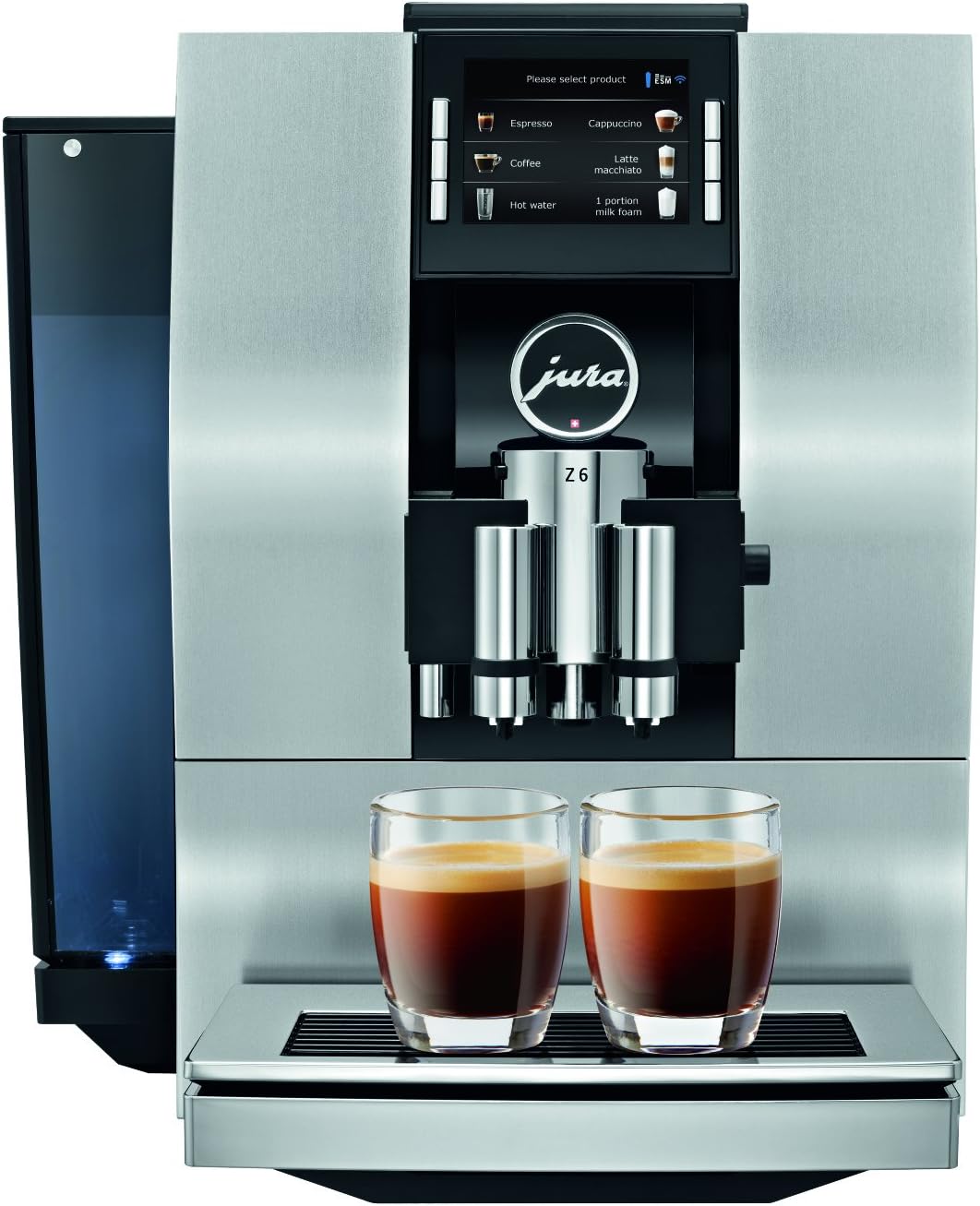 Jura 15093 Automatic Coffee Machine Z6, 81 ounces, Aluminum