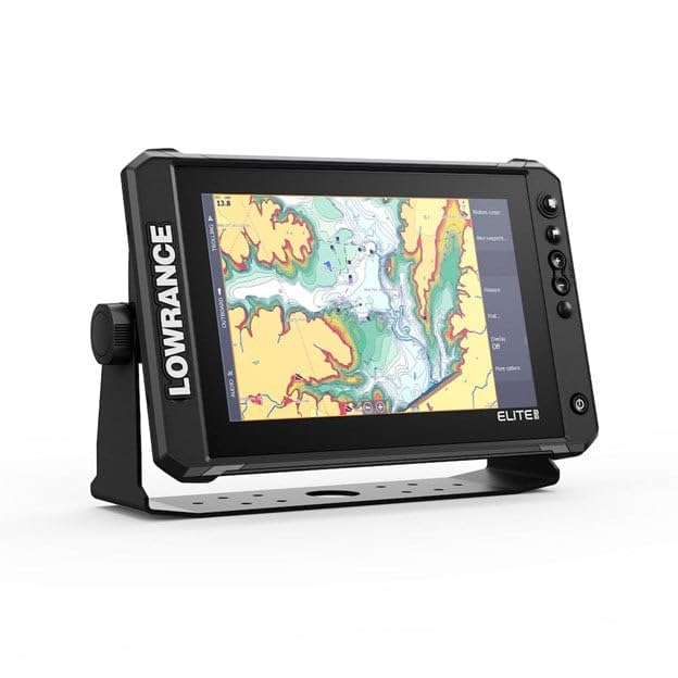 Lowrance Elite FS Fishfinder/Chartplotter, Available with and Without Transducer