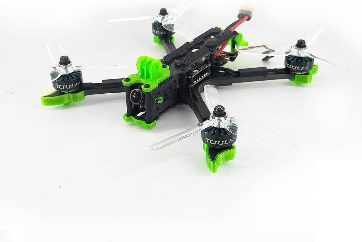 5inch FPV Drone with HD Camera for Adults, 220mm Racing Drone With F405 60A, 4S 2207.5 1850kv Motor, 800TVL, Freestyle Racing Drone DIY FPV Racing Drone