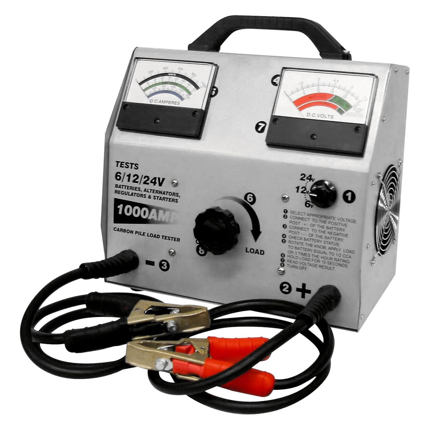 FJC (45118) 1000 Amp Carbon Pile Battery Tester
