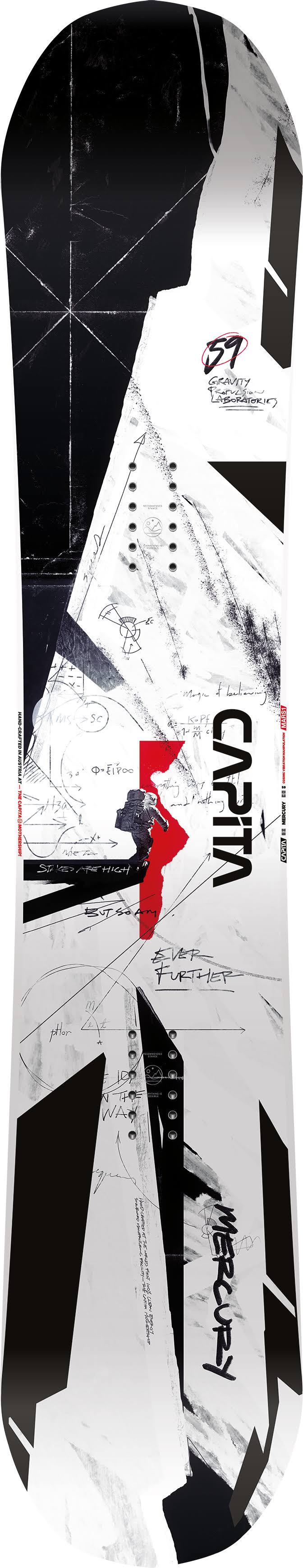Capita Mercury Snowboard 2022 - 159