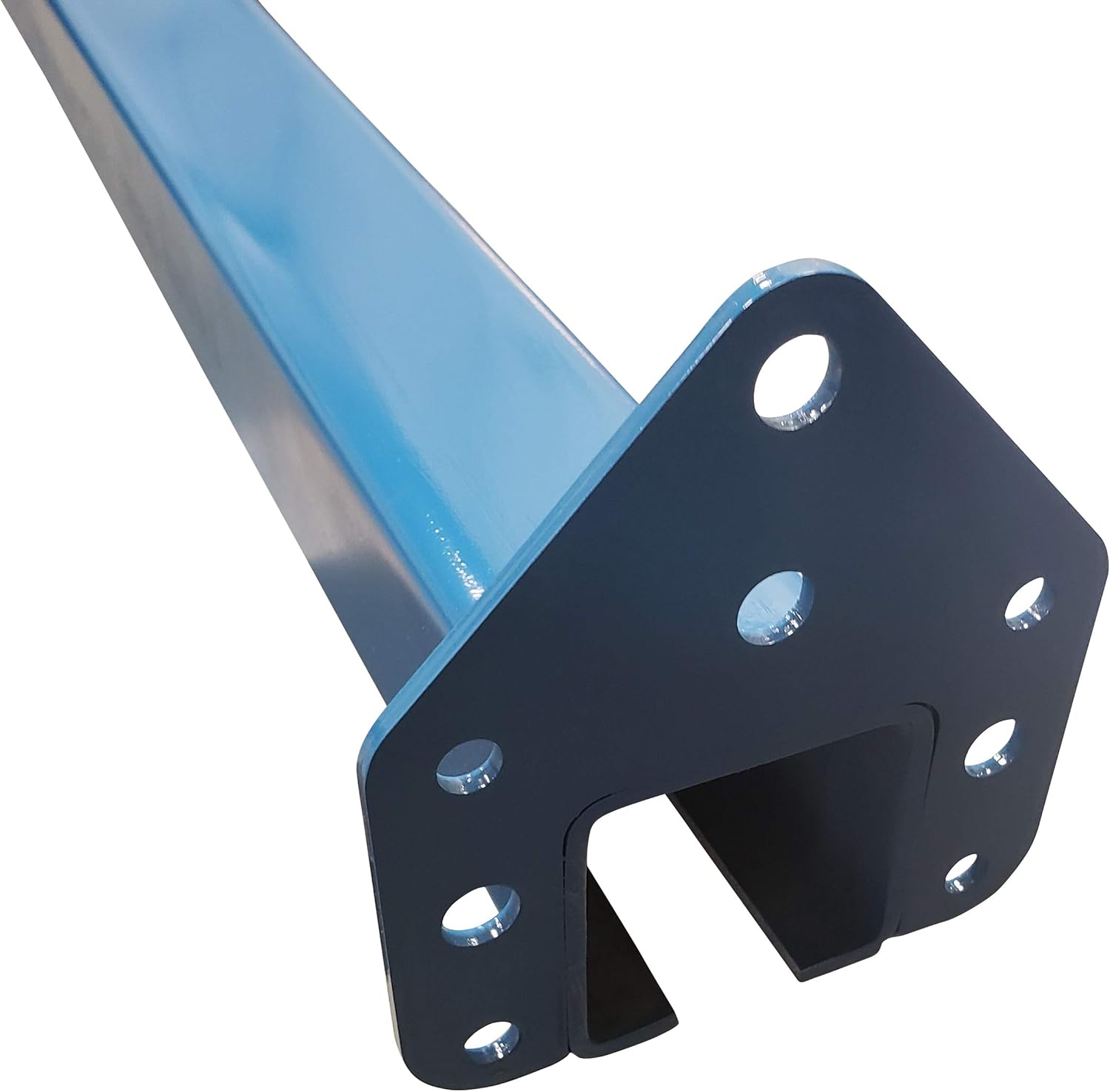 Beam Trolley with Enclosed Conveyor Track and Yokes, 5-Foot Long, 250-pound Trolley Load Capacity