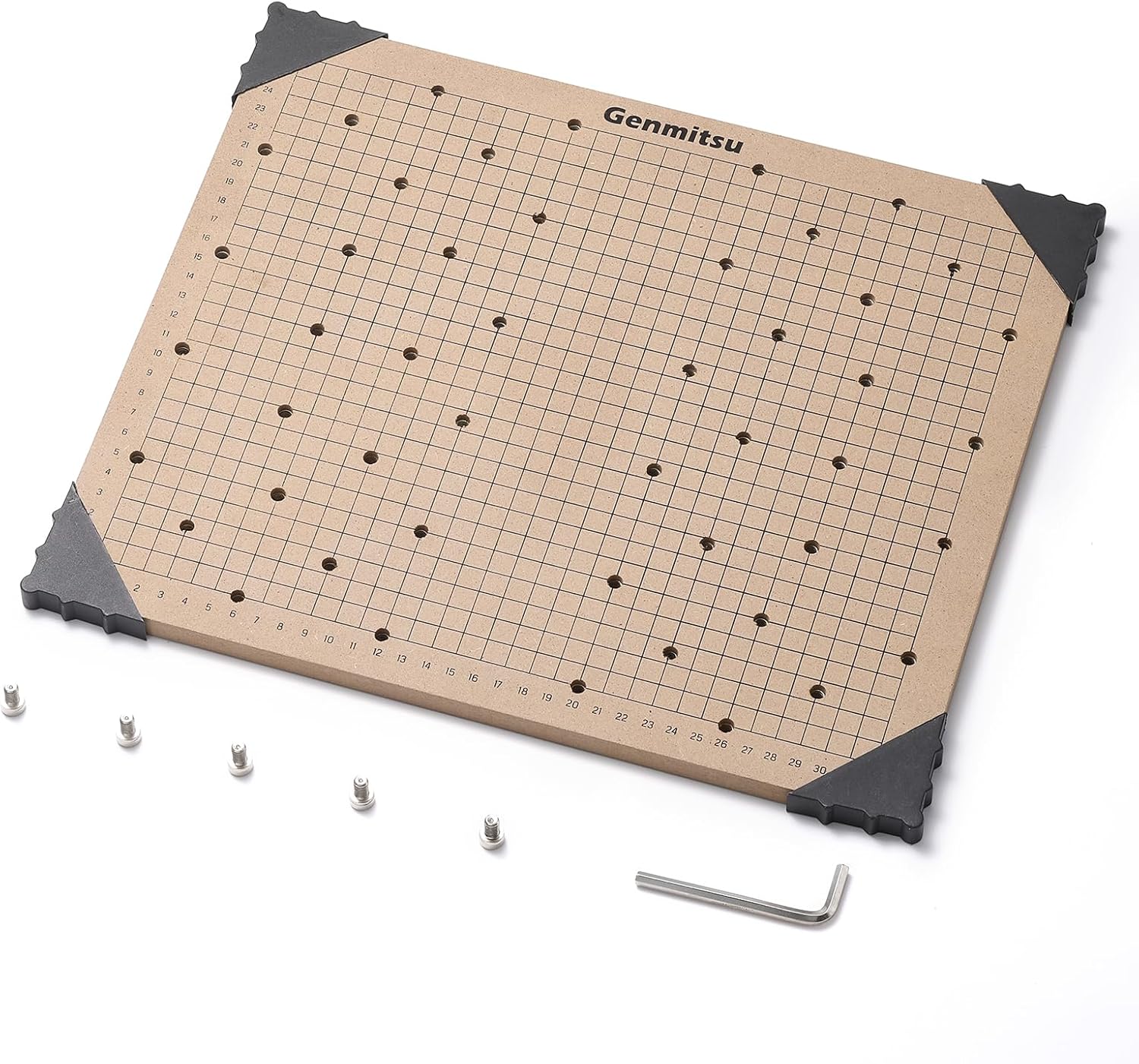 Genmitsu 3030-PROVer MAX CNC Router Machine with Linear Guide & Ball Screw Motion + MDF Grid Spoilboard, 360 x 300 x 12mm (14.2''x 11.8''x 0.4'')