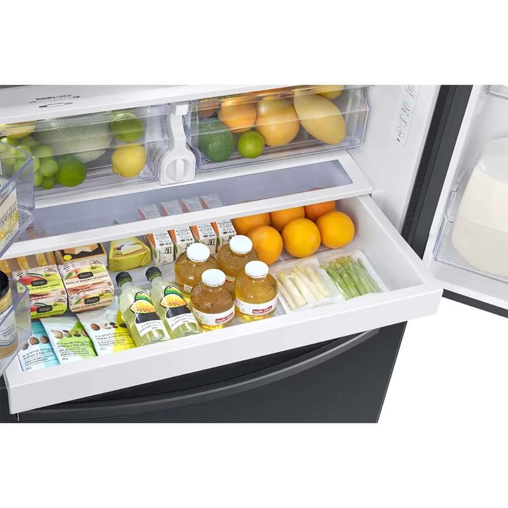 Samsung RF28T5001SG 28 Cu. Ft. Black Stainless Large Capacity French Door Refrigerator