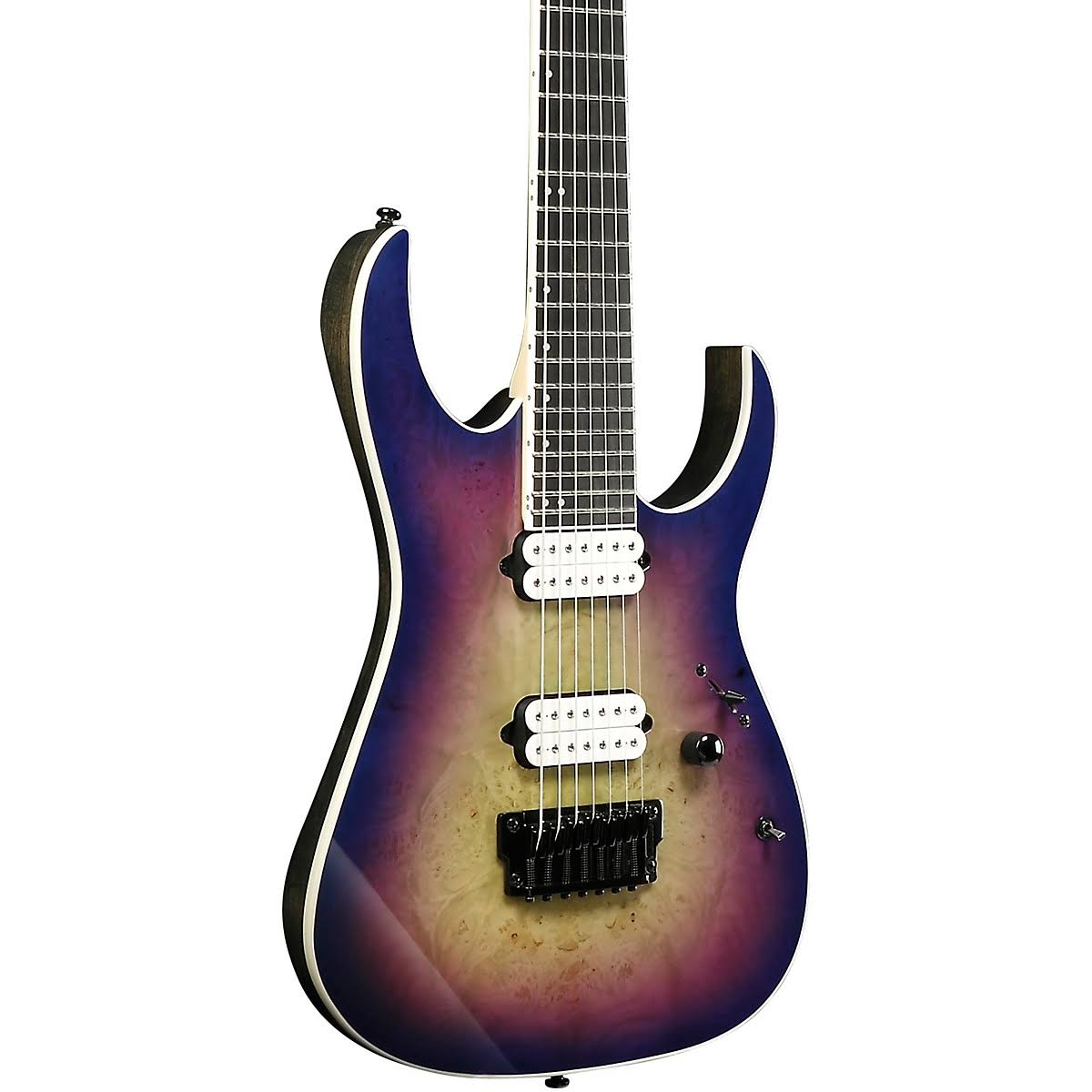 Ibanez RG Iron Label 7 String Electric Guitar - Northern Lights Burst