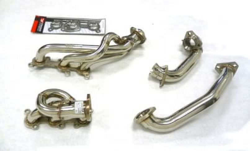 OBX's header fitment for 1996 through 2002 Toyota 4Runner 1995 thru 2004 Tacoma 1995 thru 1998 T100 V6 5VZ-FE
