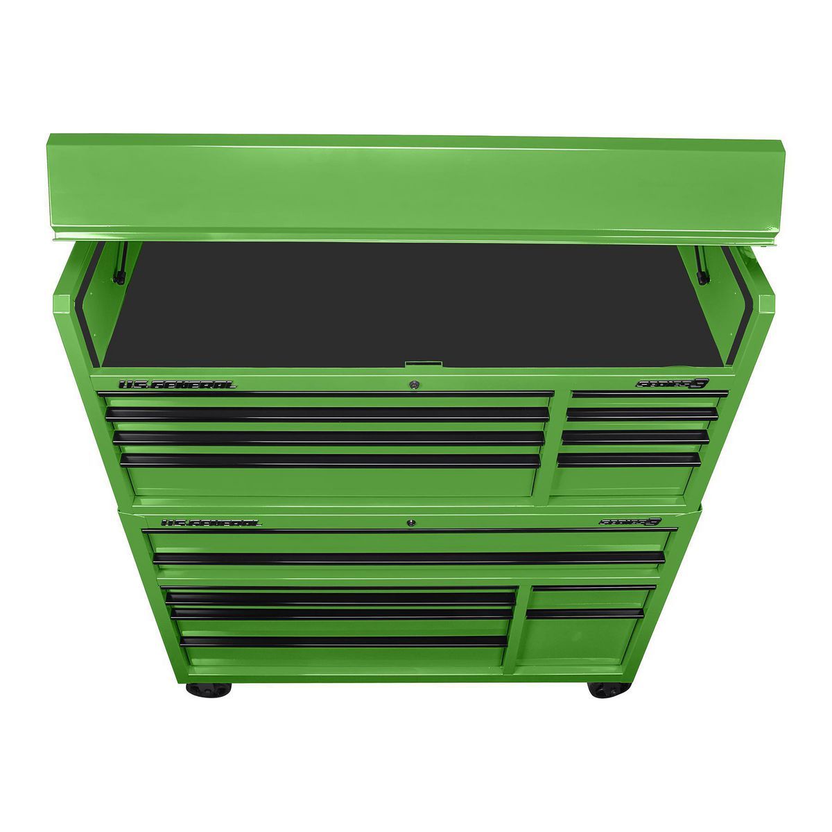 U.S. GENERAL 56 in. x 22 in. Top Chest, Series 3, Green