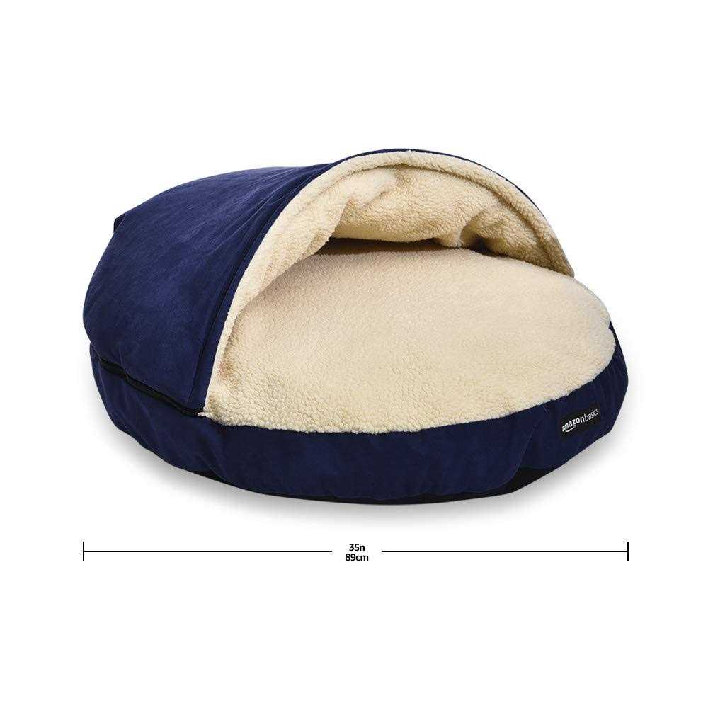 Amazon Basics Cozy Pet Cave Bed for Dog - Pet Supplies online store