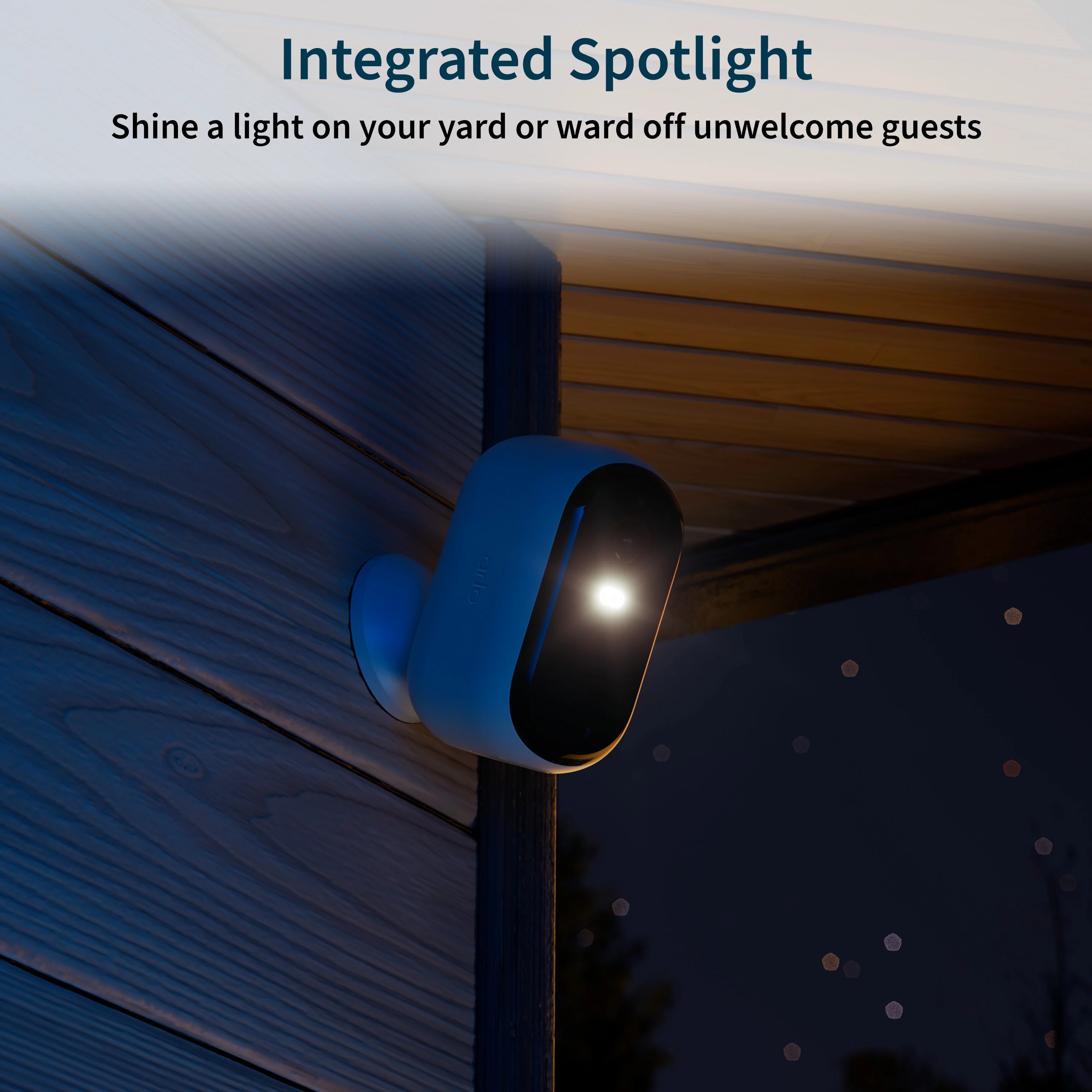 Arlo Essential Outdoor Camera 2K (2nd Generation) - Wireless Security Surveillance Camera - 3 Cam - White, VMC3350-1WMNAS