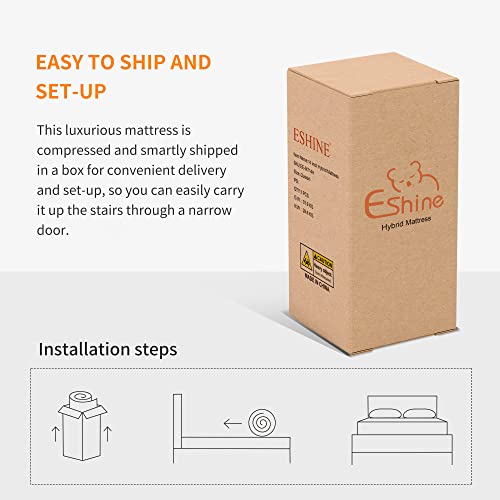 Split King Adjustable Bed Frame with Mattress - 14” Luxury Hybrid Mattress, Smart APP Contorl, Massage, Zero Gravity, Anti-Snore, 5 Minutes Installation, Head and Foot Incline, Medium Soft, Split King
