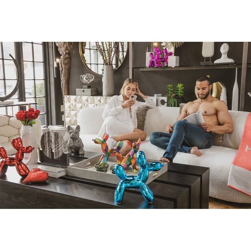 Interior Illusions French Bulldog Rhinestone Bank
