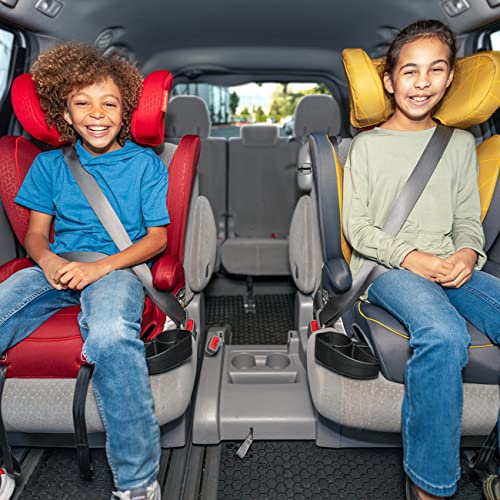 Diono Monterey 2XT Latch 2 in 1 High Back Booster Car Seat with Expandable Height & Width, Side Impact Protection, 8 Years 1 Booster, Blue