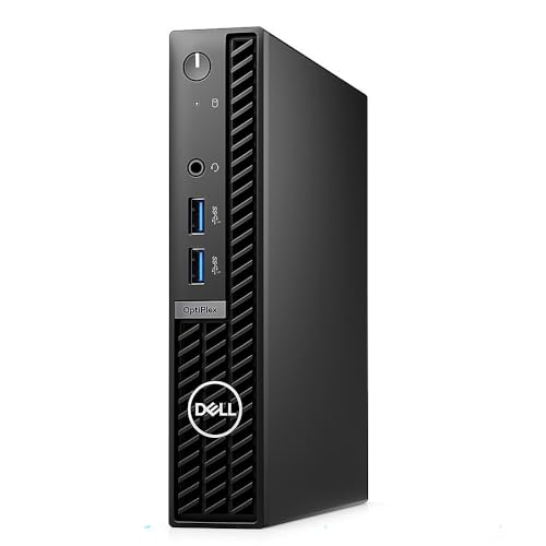 Dell OptiPlex 7010 Micro Form Factor Desktop, Intel Core i5-13500T (14 Core up to 4.6 GHz), 16GB DDR4 RAM, 256GB PCIe SSD, Intel UHD Graphics, Windows 11 Pro, Black