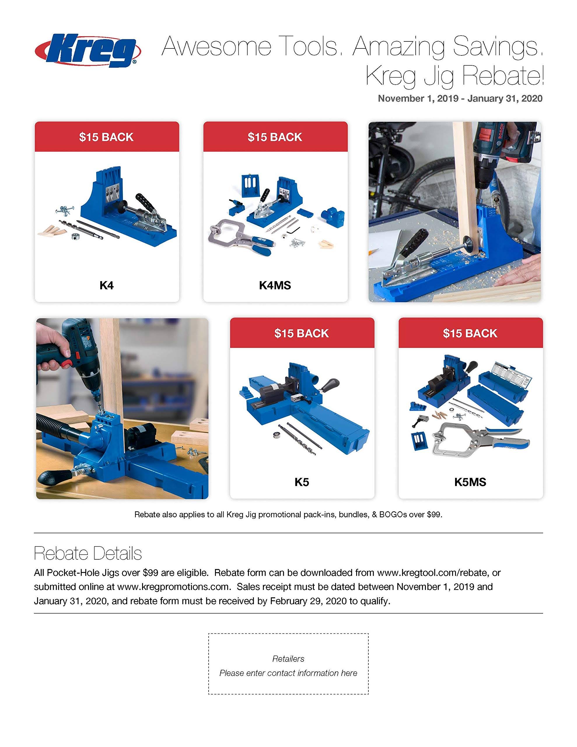 Kreg K5 Jig Master System, K5MS