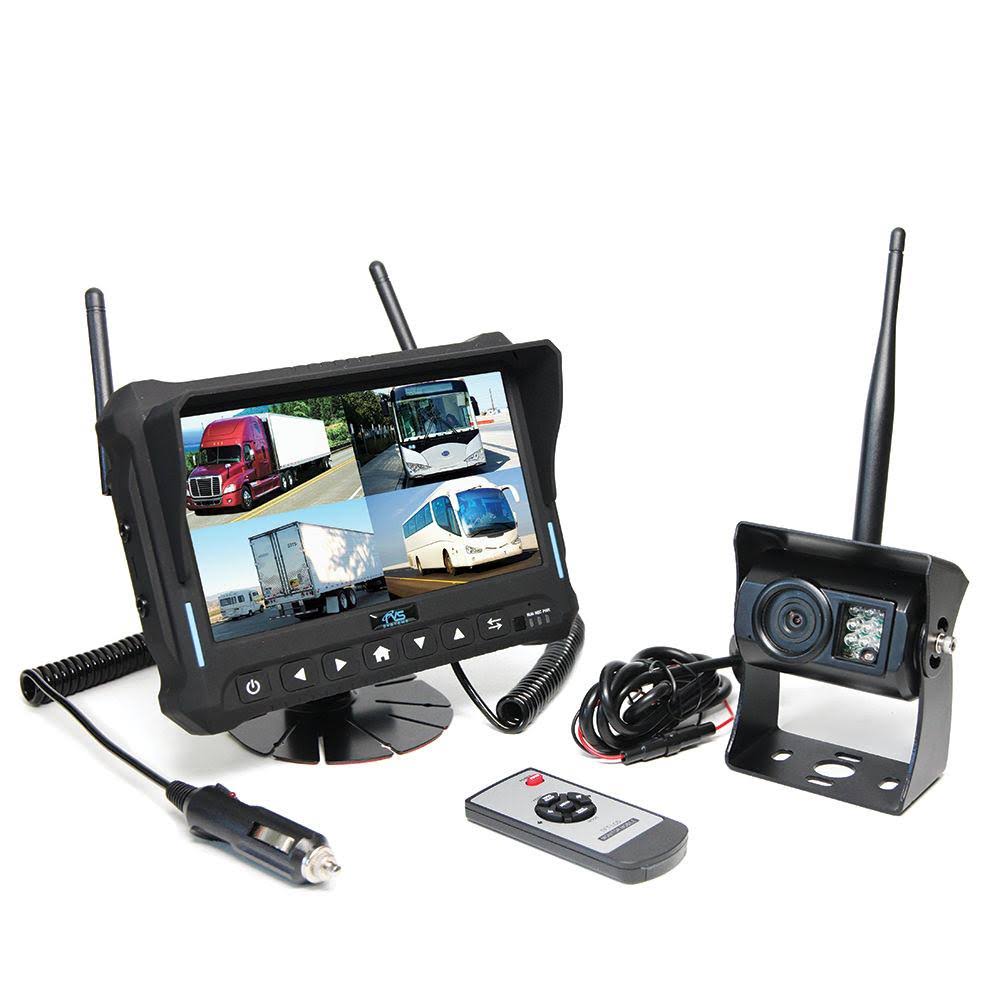 Rear View Safety Inc RVs Quad View Wireless Backup Camera System