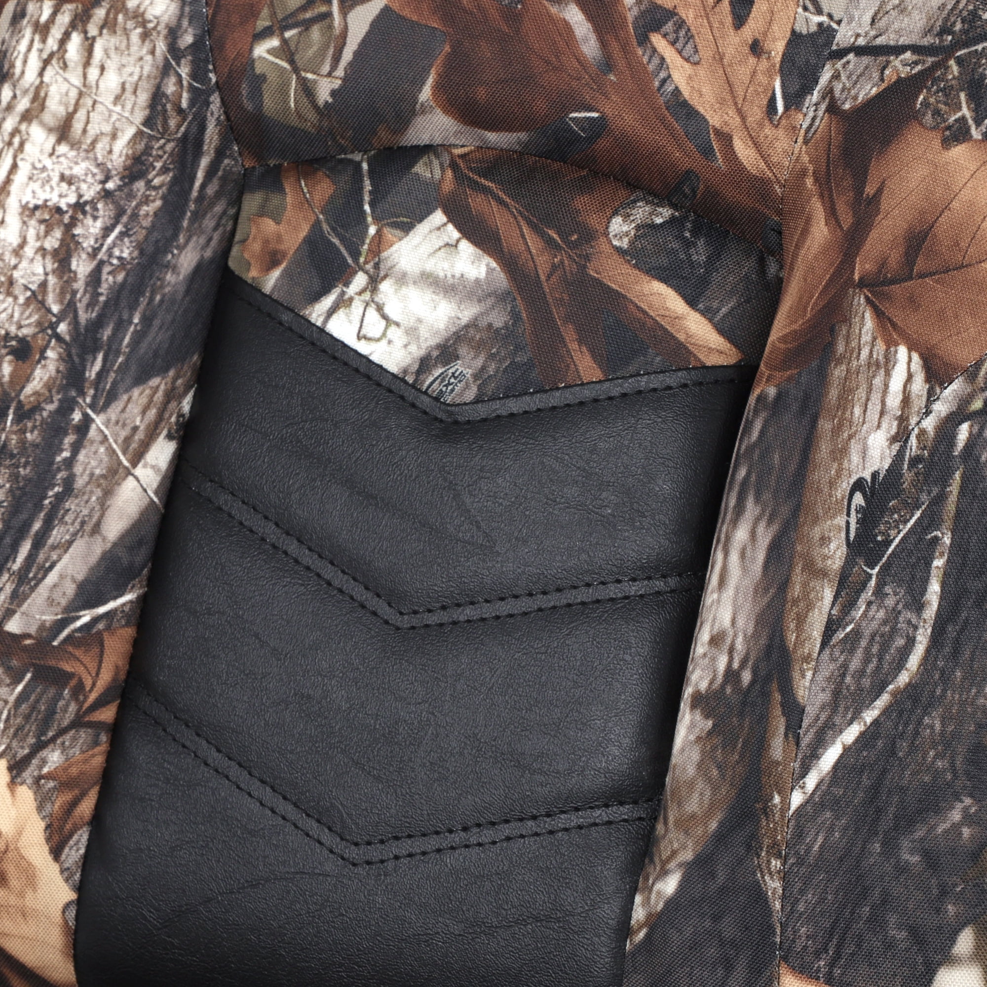 NORTHCAPTAIN Premium High Back Folding Boat Seat,Stainless Steel Screws Included,Camo/Black(2 Seats)