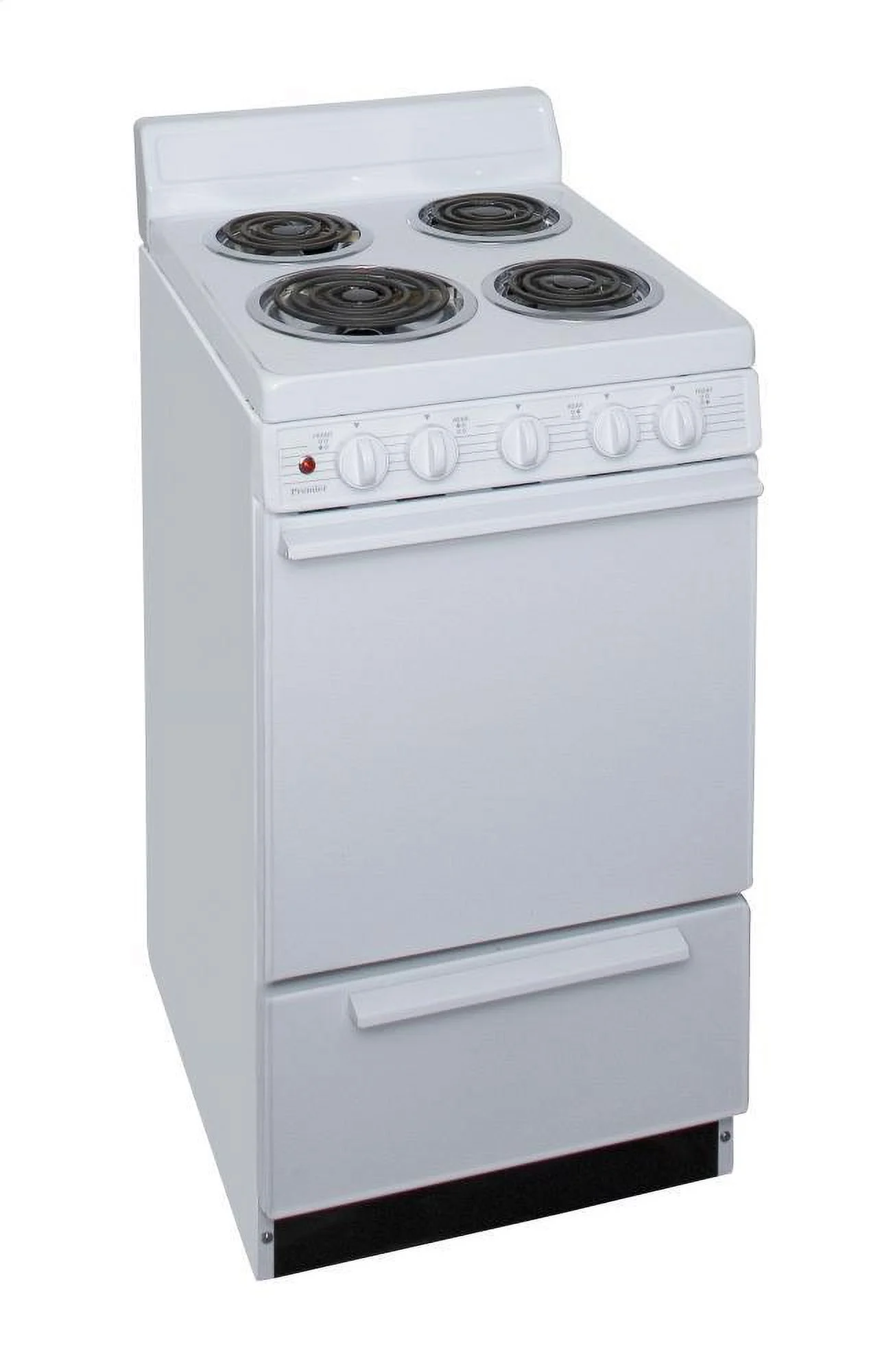 PREMIER EAK100OP  20" FREESTANDING COIL ELECTRIC RANGE White