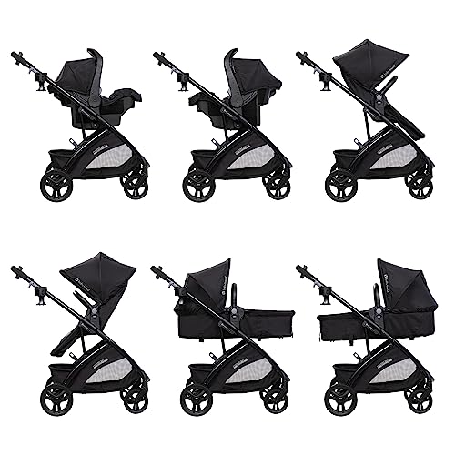 Baby Trend Passport Switch Modular Travel System, Dash Black