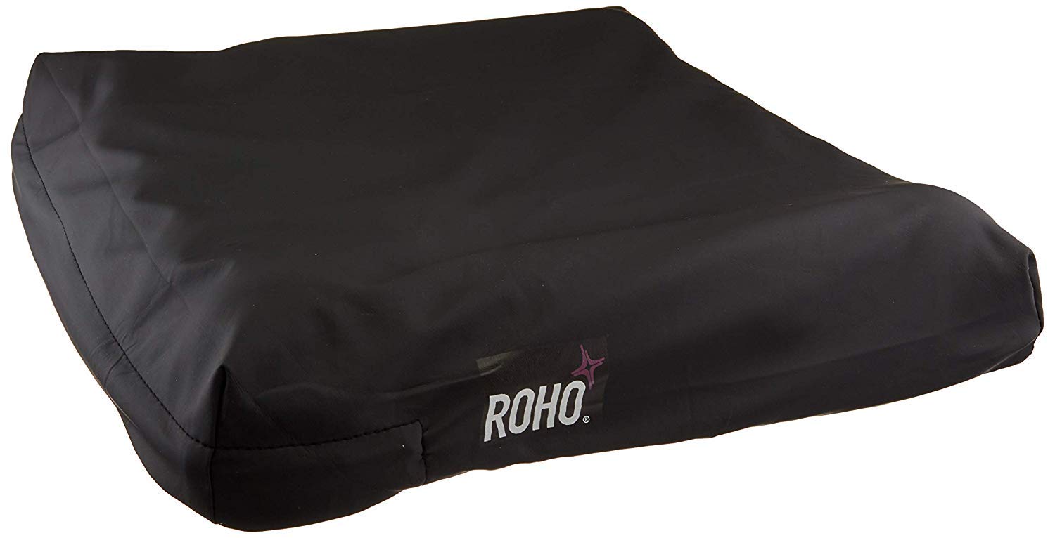 ROHO MOSAIC Cushion, Heavy Duty, Inflatable Seat Cushion for Office Chair, Wheelchair, Cars, Home Living, & Back Pain Support, Adjustable Cushion with Stretchable Cover & Non-Skid Bottom, 18 x 16