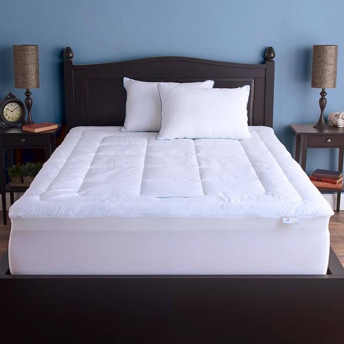 Iso-Cool Memory Foam Mattress Topper with Outlast COVER, Full
