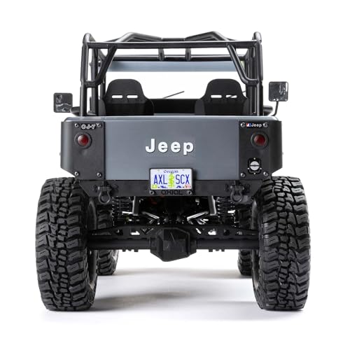 Axial RC Truck 1/10 SCX10 III Jeep CJ-7 4WD Brushed RTR (Battery and Charger Not Included), Red, AXI03008T1