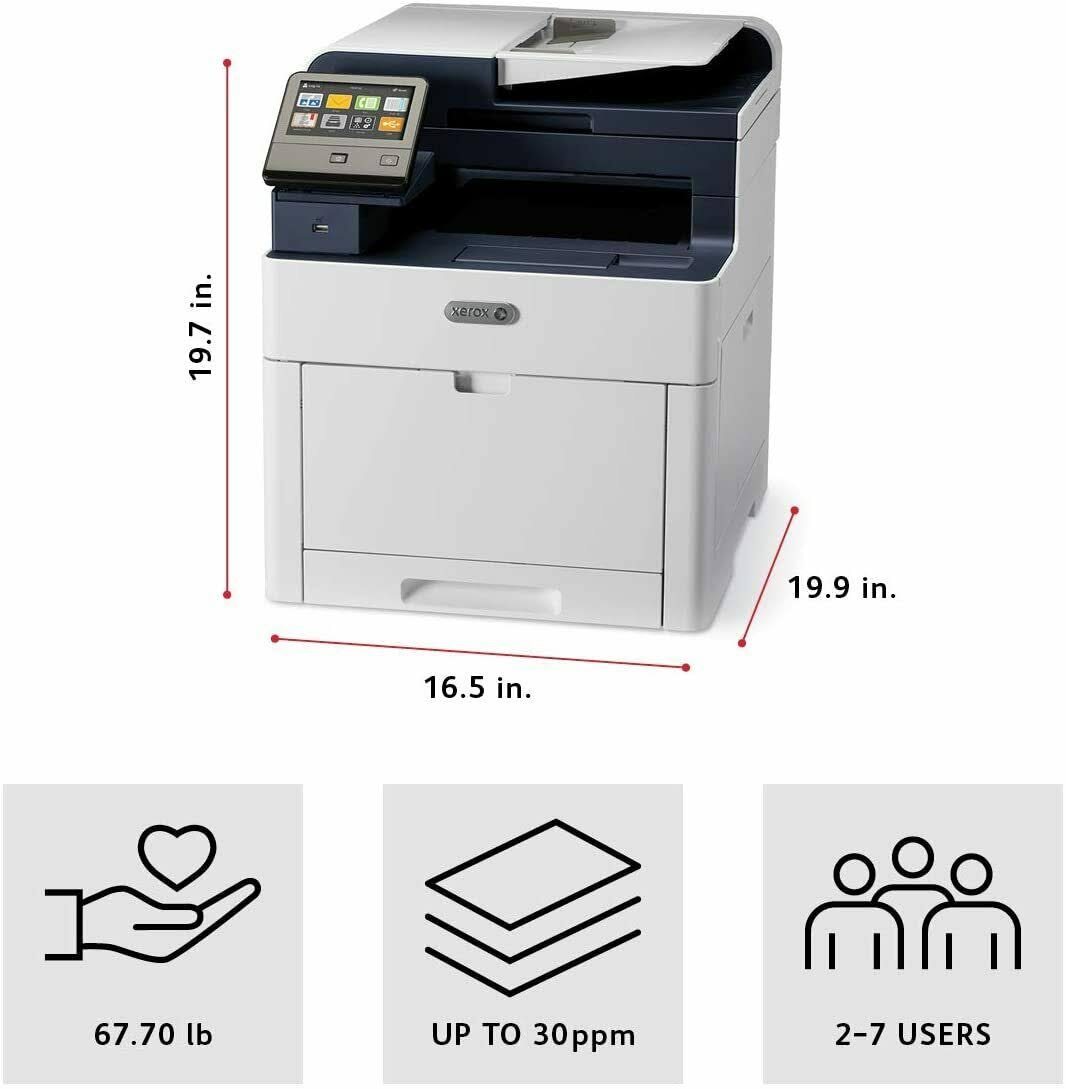 Xerox 6515/DN WorkCentre Laser Multifunction Printer - Color