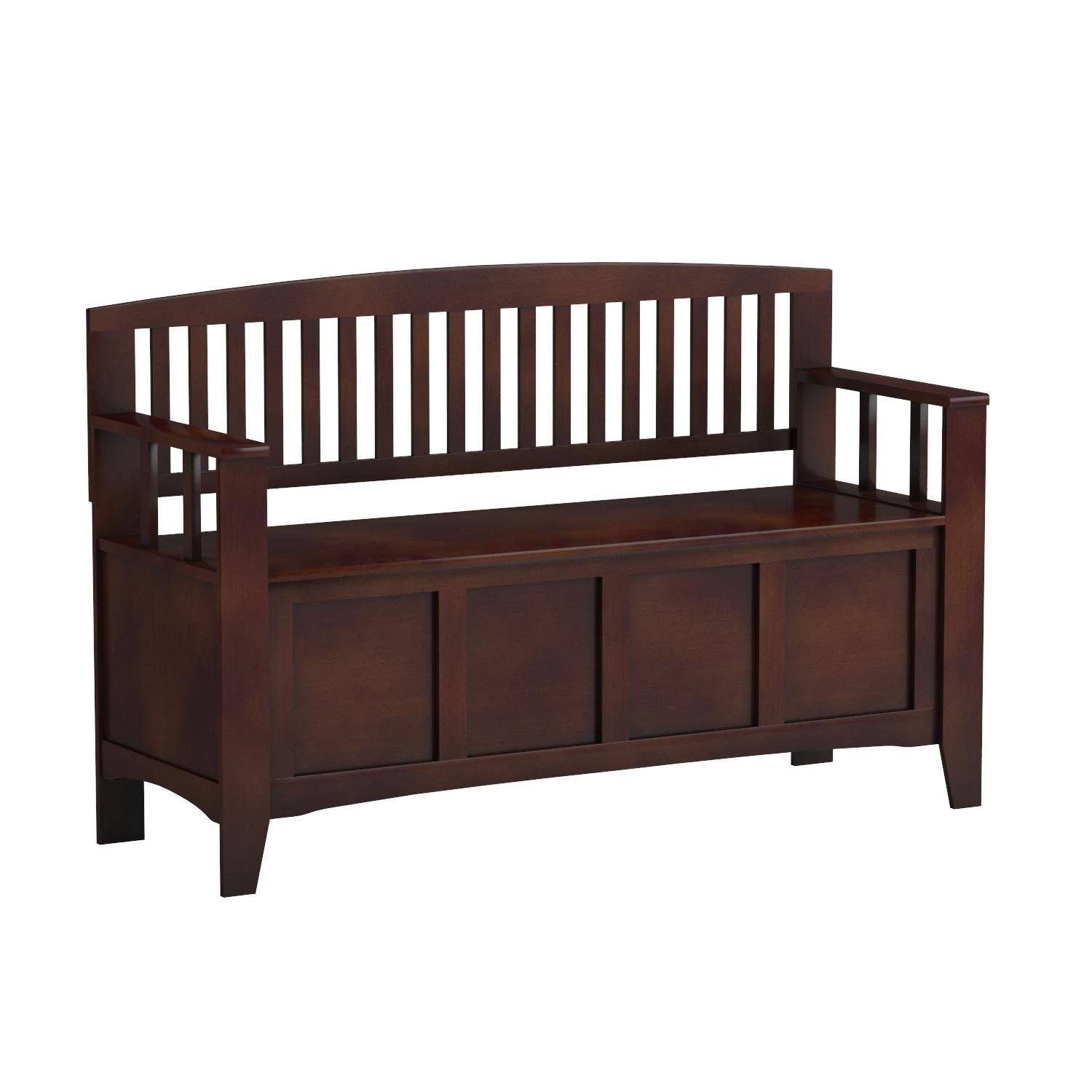 Linon Home Decor Cynthia Storage Bench
