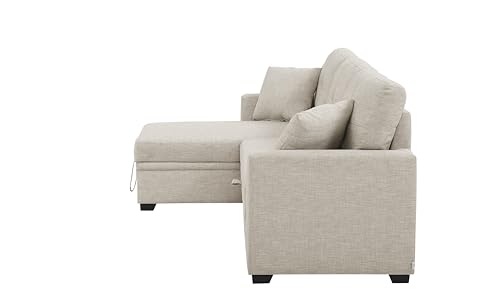 Oversized U-Shaped Sectional Sofa Couch Plush Corduroy Upholstered Modular Deep Seat Sofa&Couch Sectional W/Right Facing Chaise Lounge and 7 Toss Pillows for Home Apartment Living Room Furniture Sets