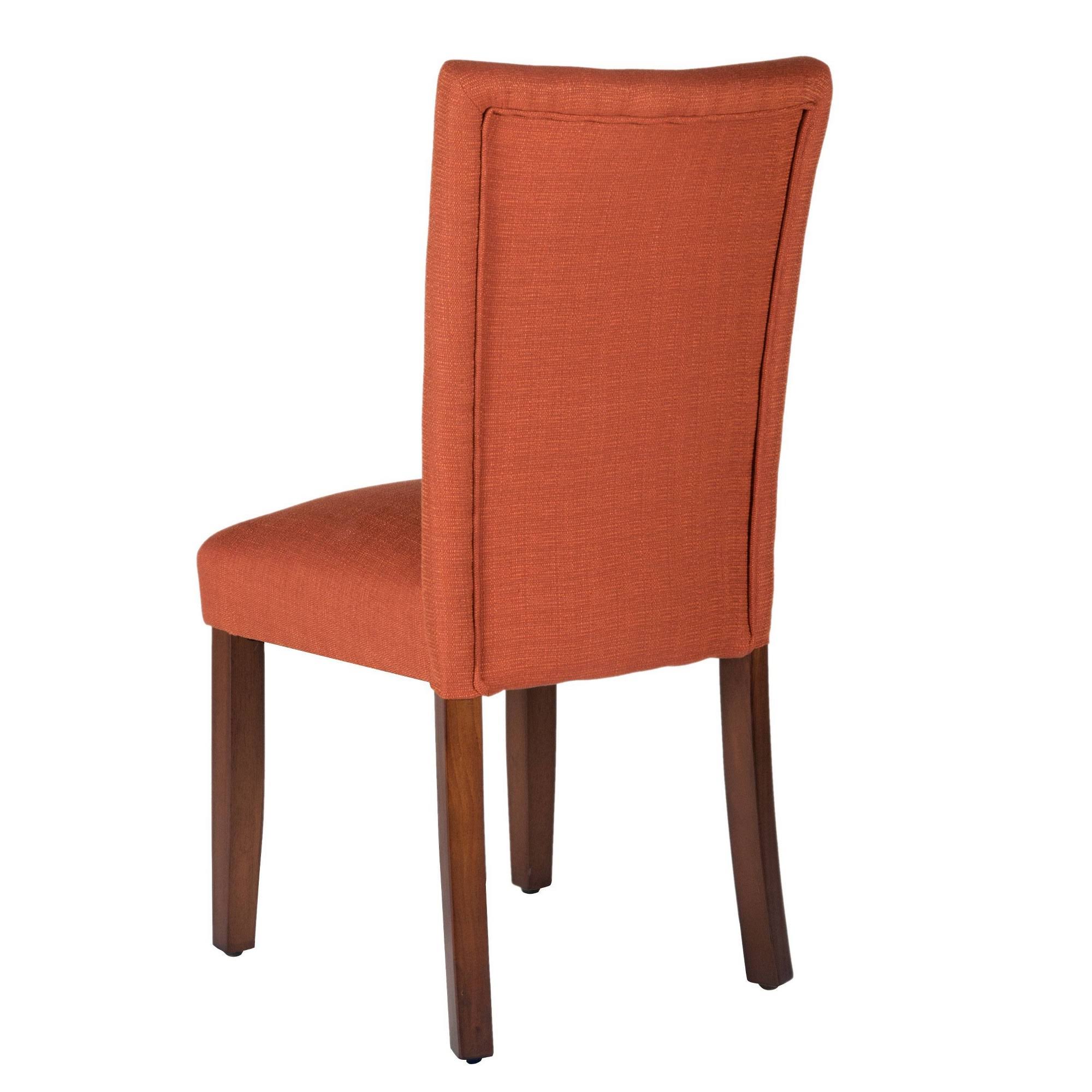 HomePop Parsons Chair Cayenne Red
