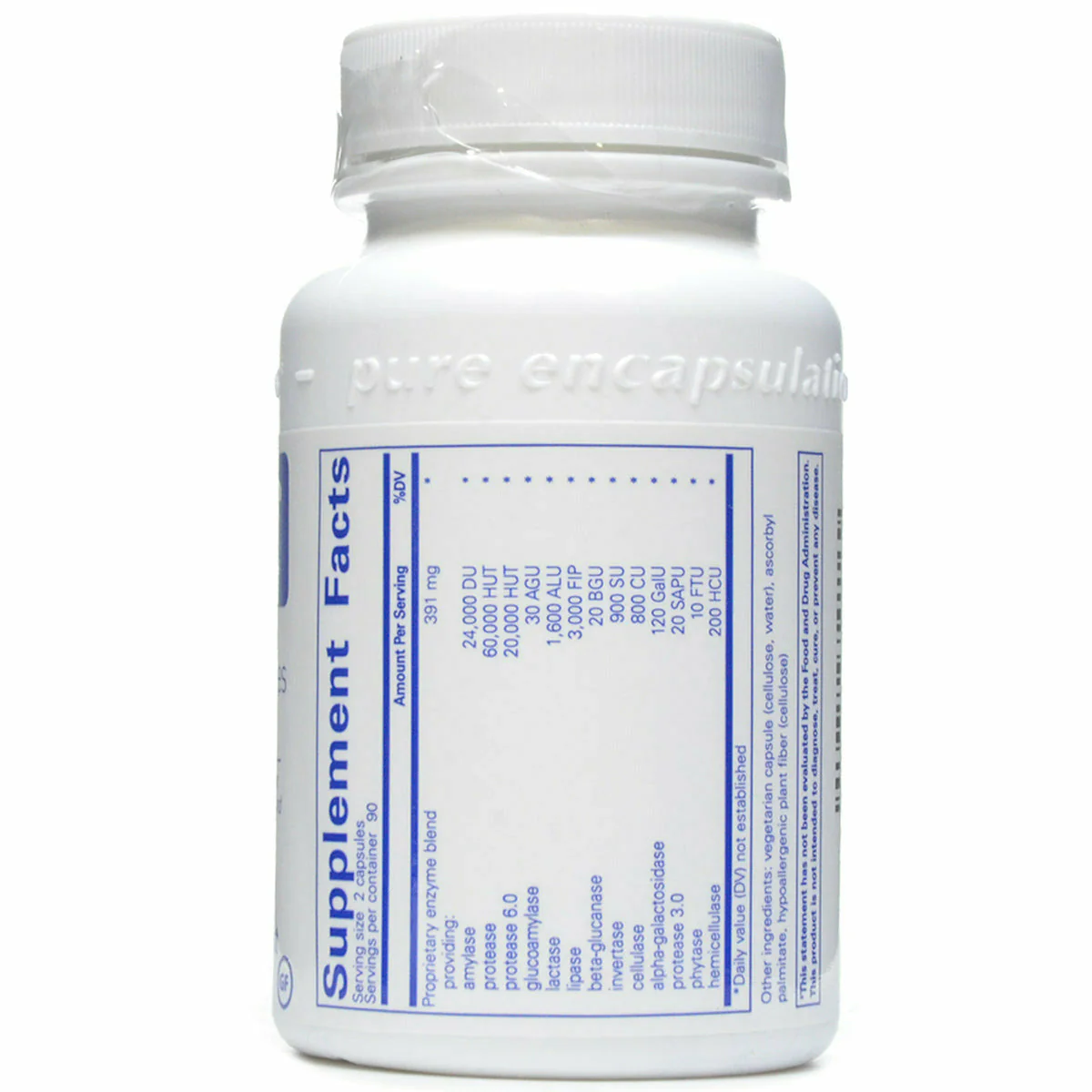 Digestive Enzymes Ultra by Pure Encapsulations - Kansas Nuitrition - HNZSDS