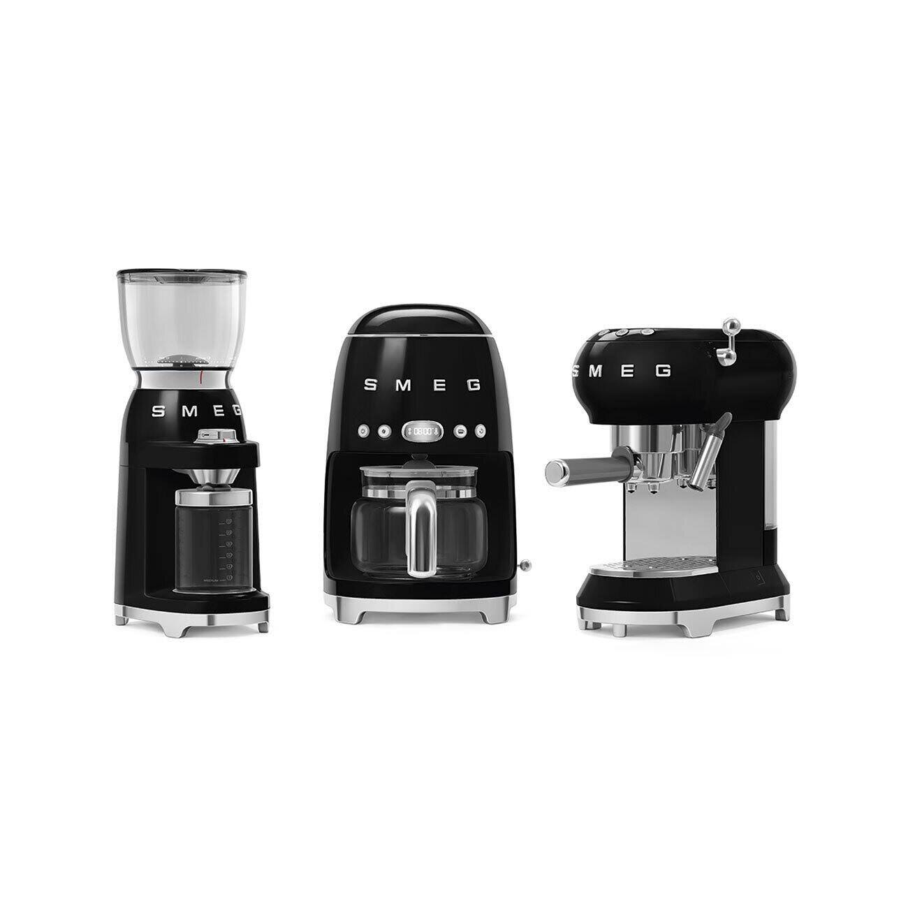 Smeg Espresso Coffee Machine Black