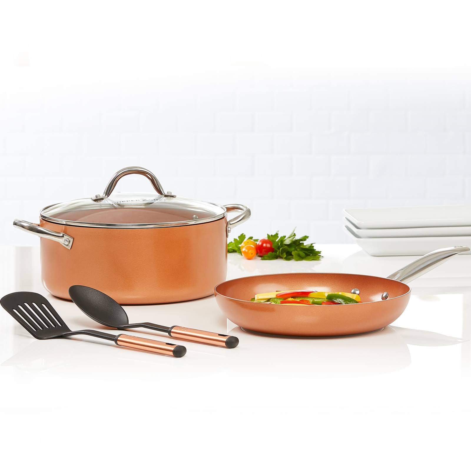 Copper Chef Casserole 5 Piece Set