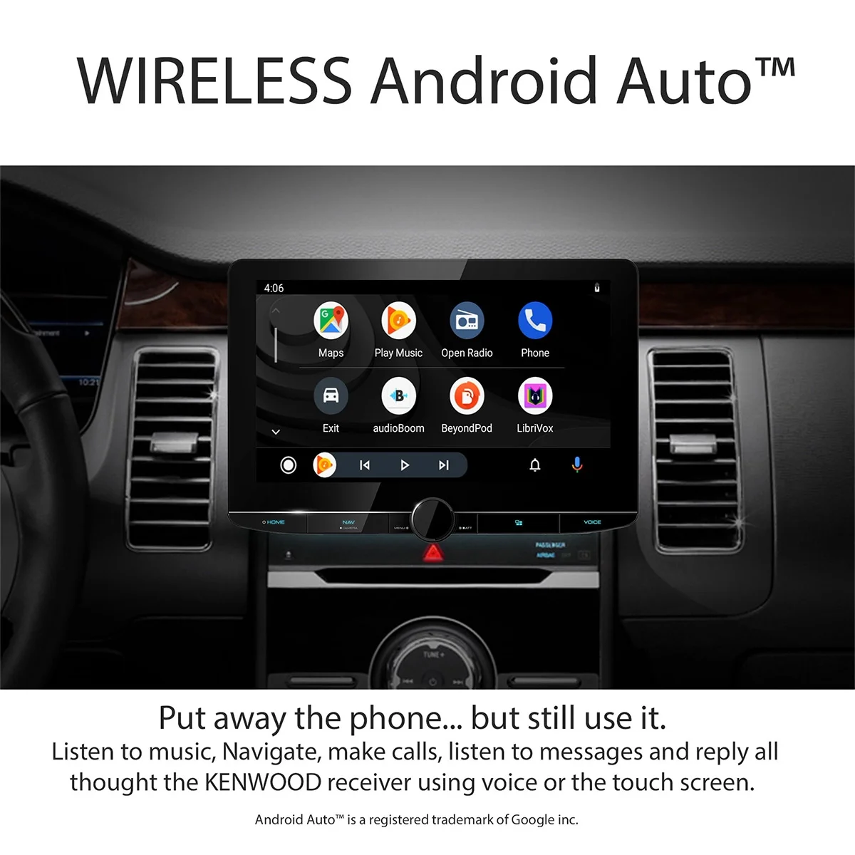 Kenwood DNR1007XR eXcelon 10.1" High Definition Navigation Car Stereo Receiver with Capacitive Touch Panel
