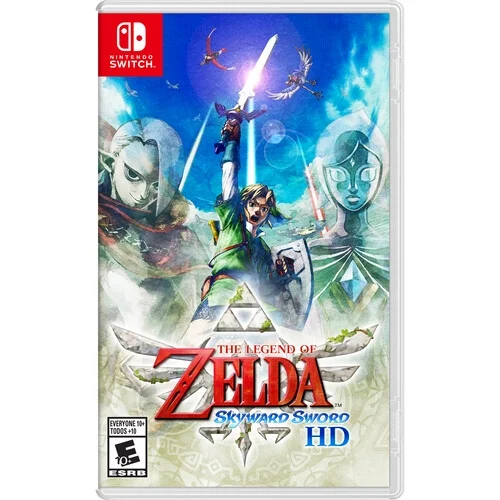 Nintendo Switch (Neon Blue/Red) Console with Legend of Zelda Skyward Sword HD