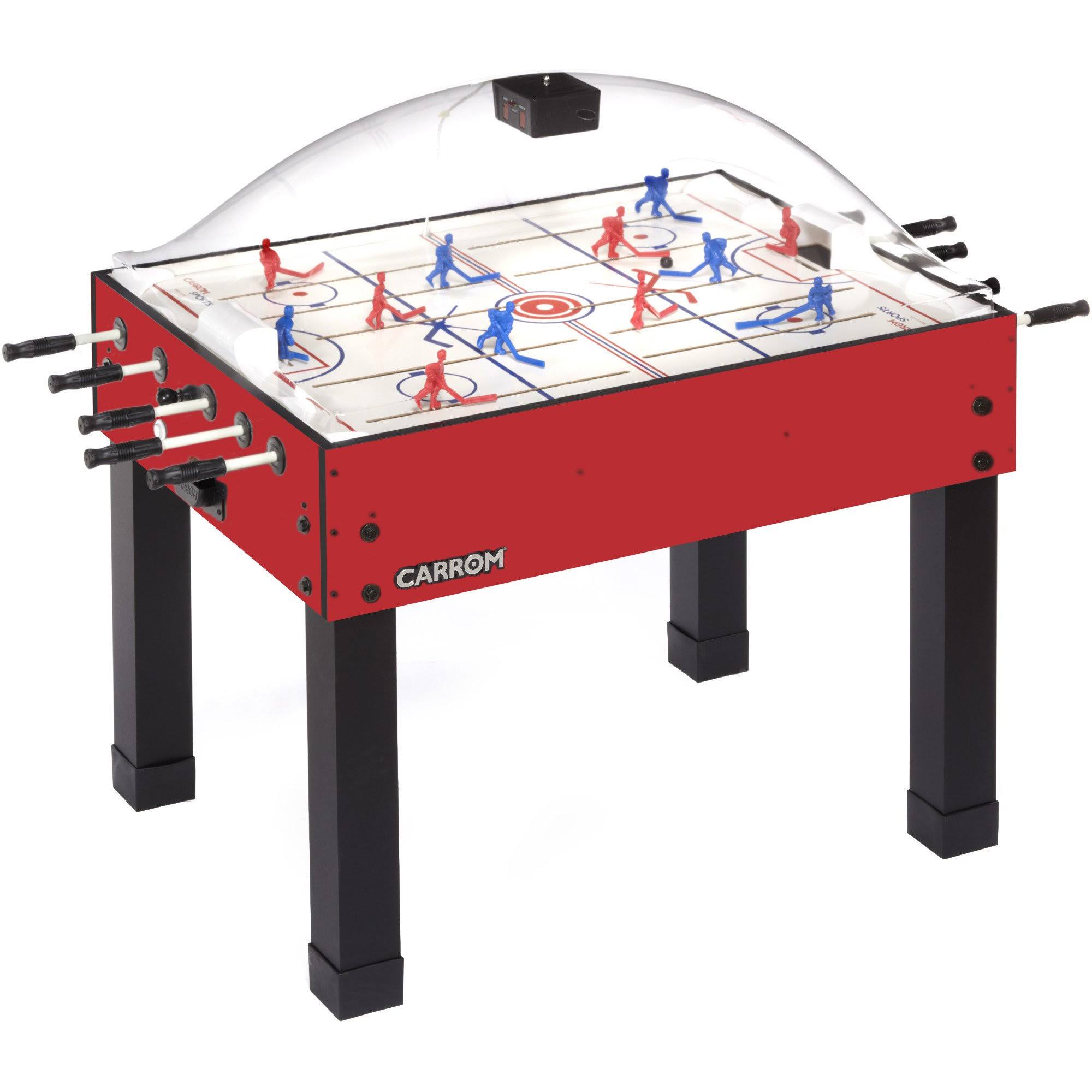 Carrom Super Stick Hockey Table, Red