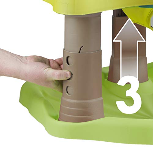 Evenflo ExerSaucer Triple Fun+ World Explorer Bouncing Activity Saucer