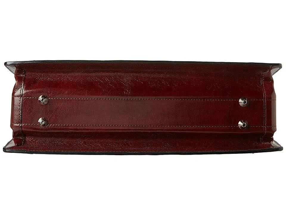 Bosca Old Leather Partners Brief Dark Brown