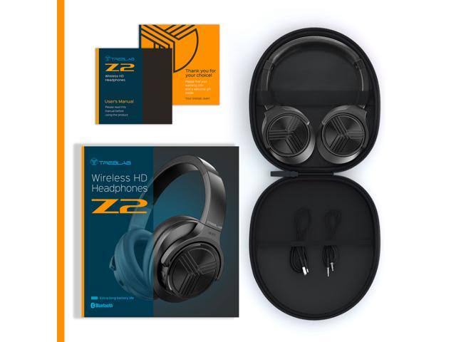 Treblab Z2 Bluetooth 5.0 Noise-Cancelling Headphones