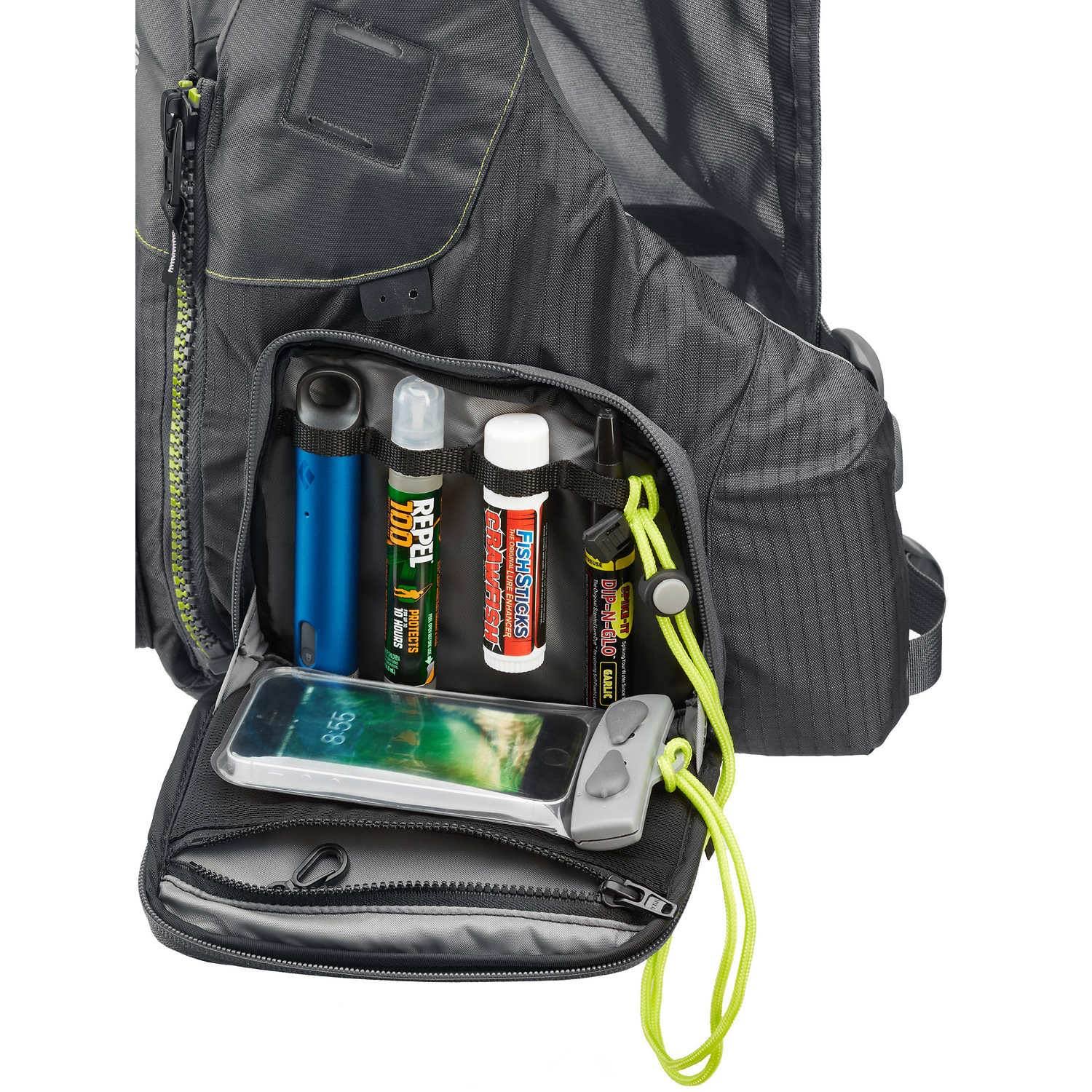 NRS - Chinook Fishing PFD Xs-M / Charcoal