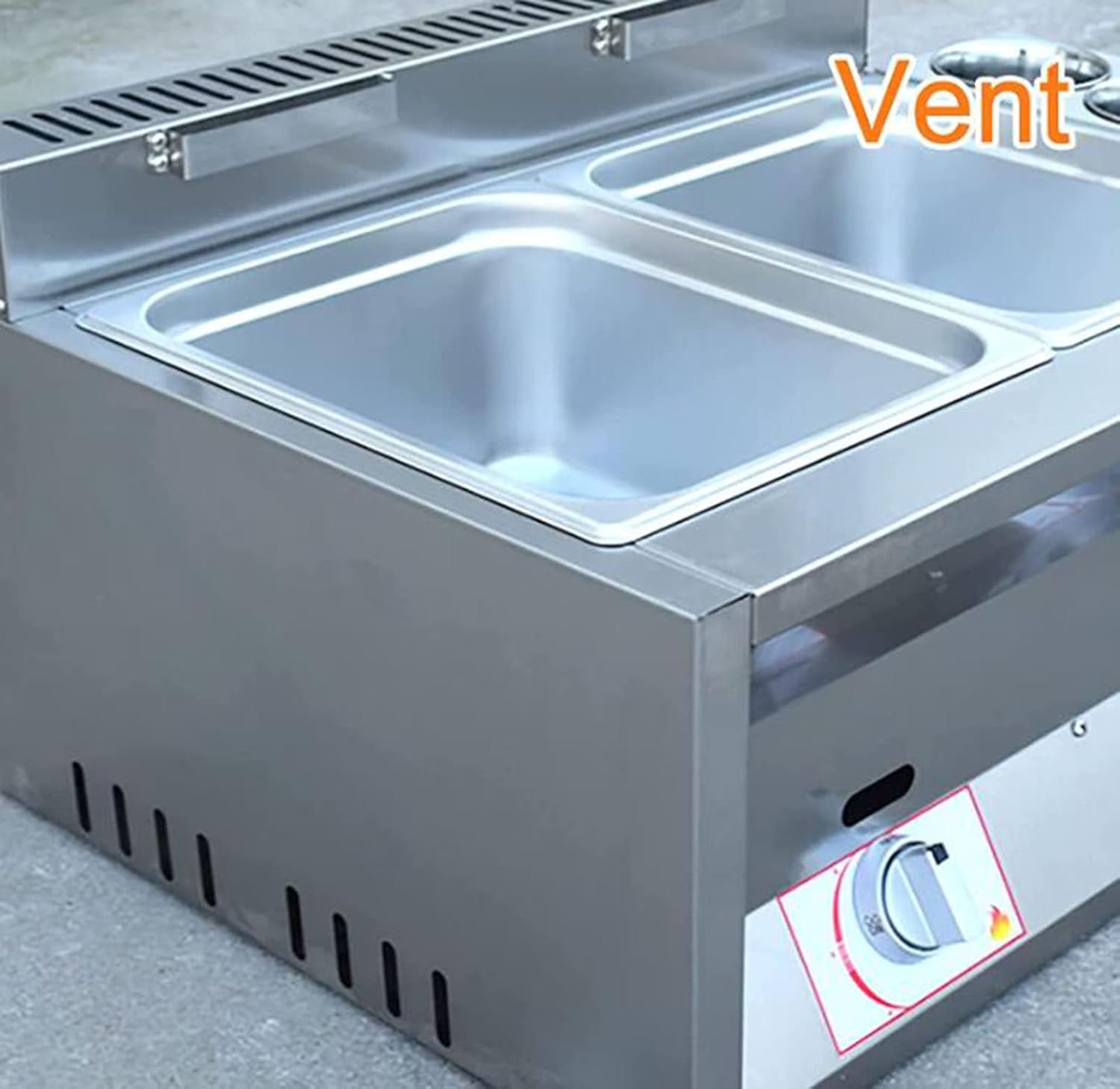 Deep Fryer,French Fries Machine,Electric Deep Fryer,Stainless Steel Fryer with Heating Element,3 Basket,Adjustable Temperature