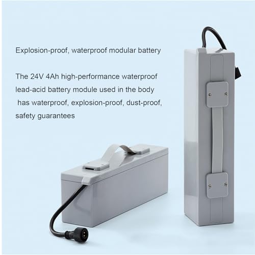 Underwater Propelle Scooter, 5km/Hour Water-Powered Pontoon, Underwater Thruster Scuba Scooter Swimming Booster with Battery and Dual Motor Drive,2batteries