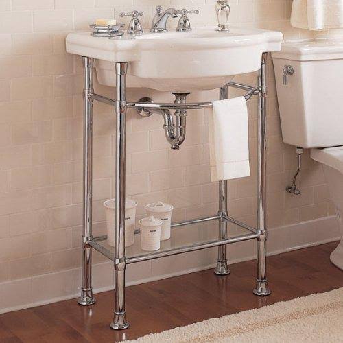 American Standard 0282.008.020 Retrospect Pedestal Console Sink Top with | White