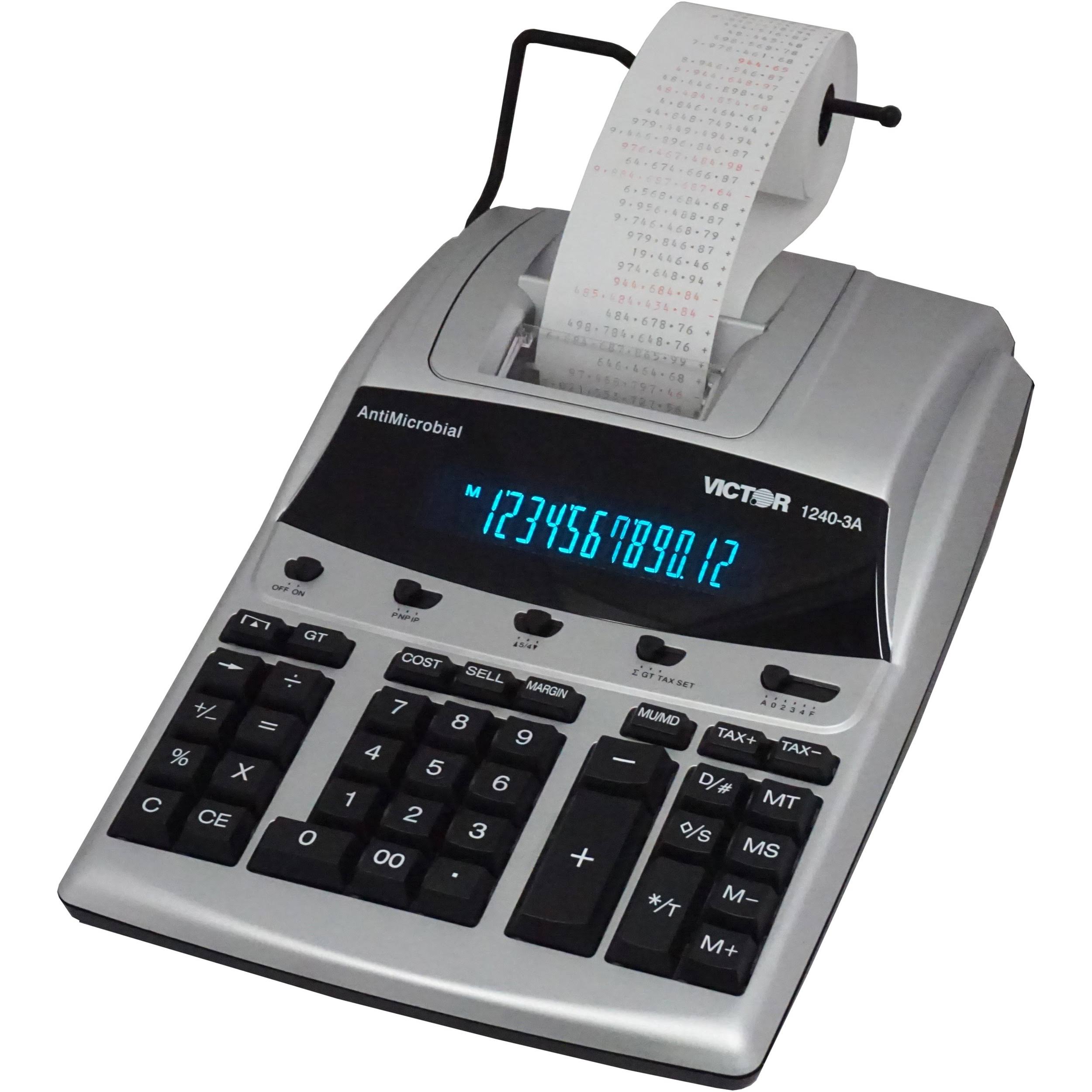 Victor 1240-3A Antimicrobial Printing Calculator - VCT12403A